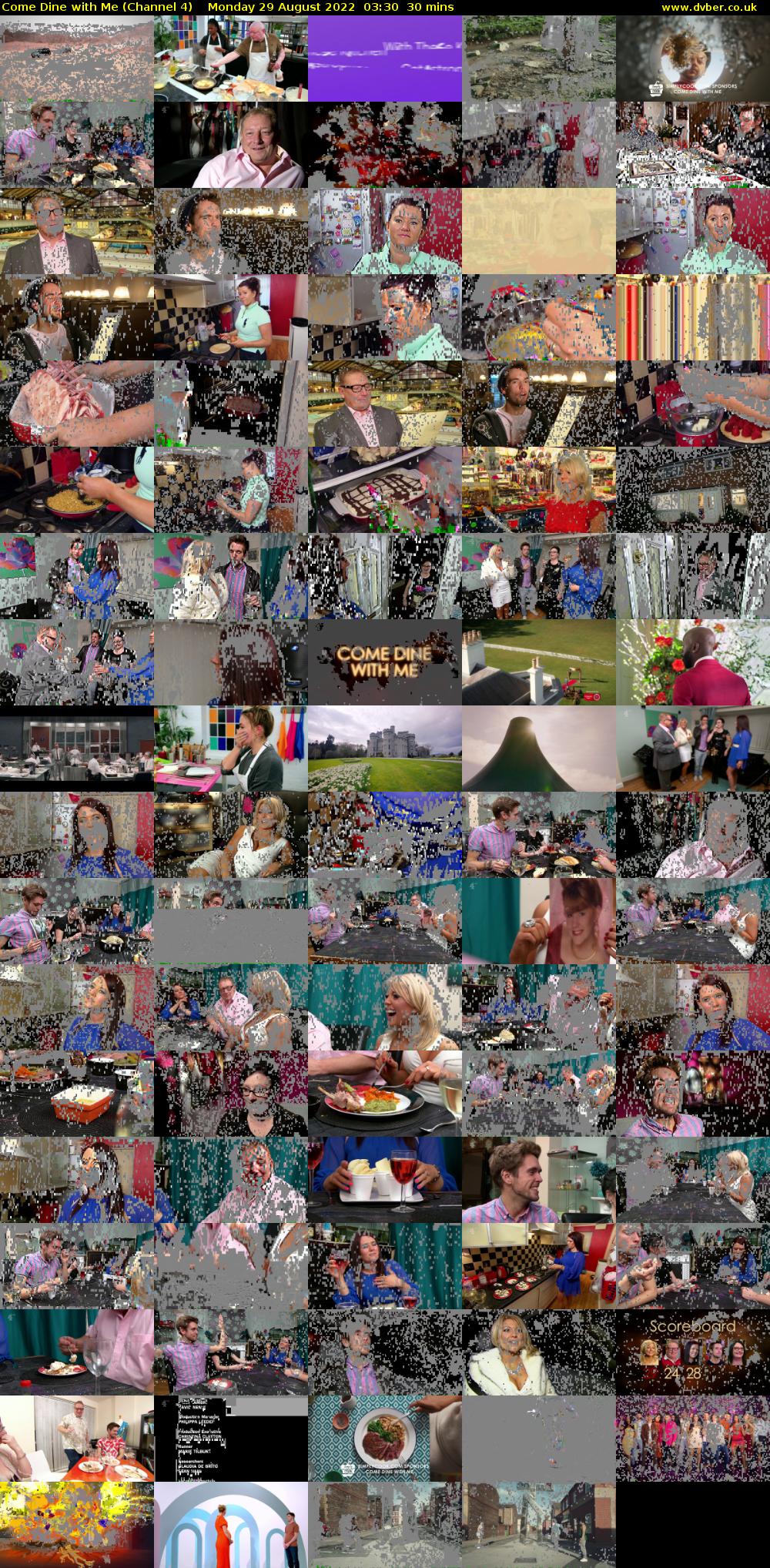 Come Dine with Me (Channel 4) Monday 29 August 2022 03:30 - 04:00