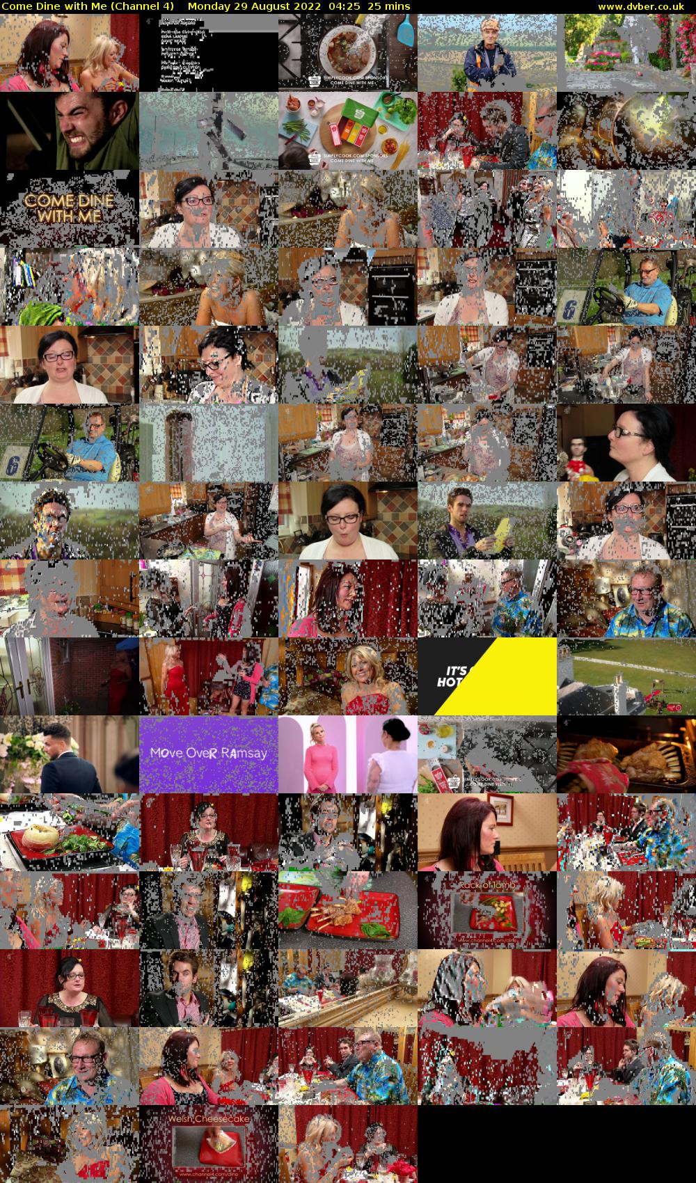 Come Dine with Me (Channel 4) Monday 29 August 2022 04:25 - 04:50
