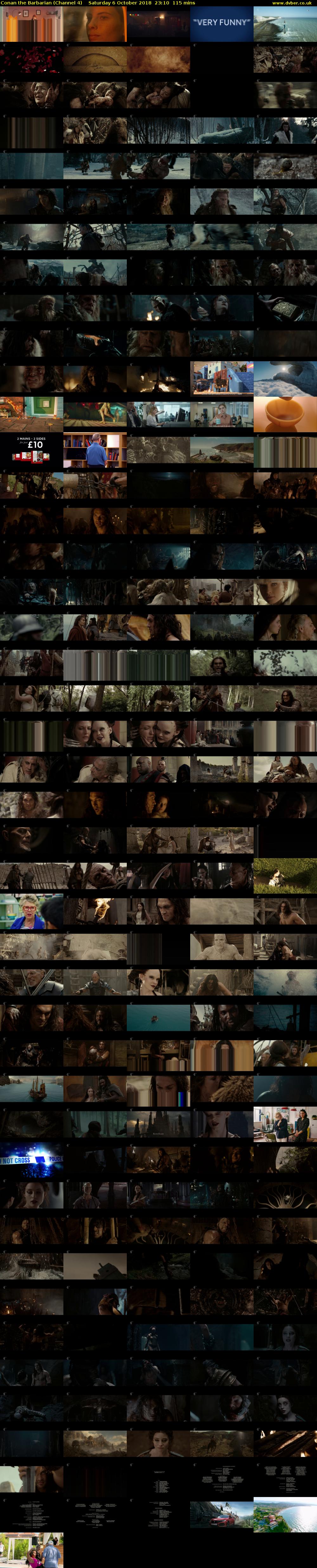 Conan the Barbarian (Channel 4) Saturday 6 October 2018 23:10 - 01:05