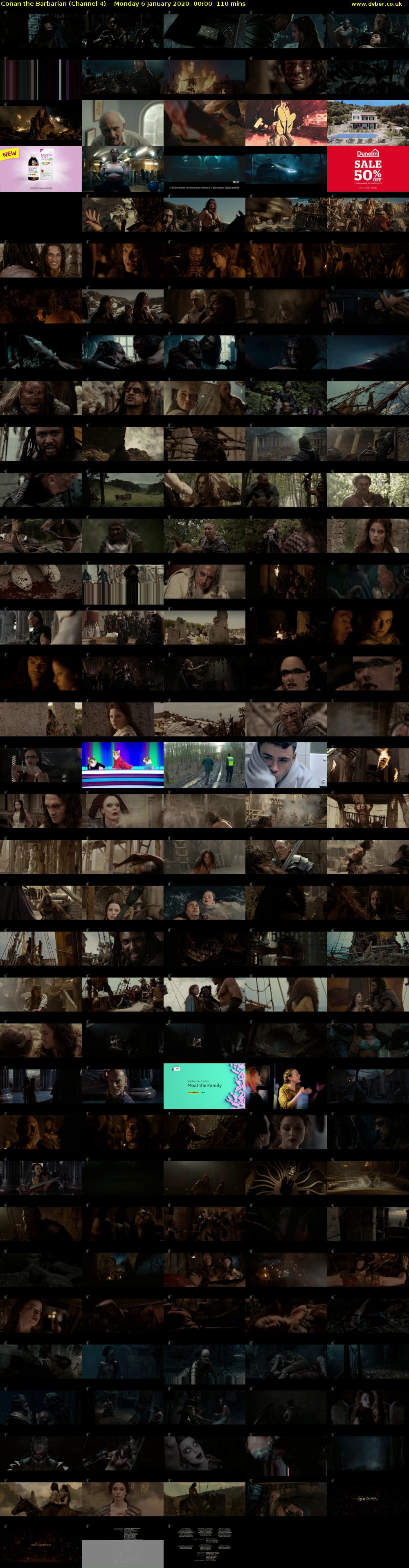 Conan the Barbarian (Channel 4) Monday 6 January 2020 00:00 - 01:50