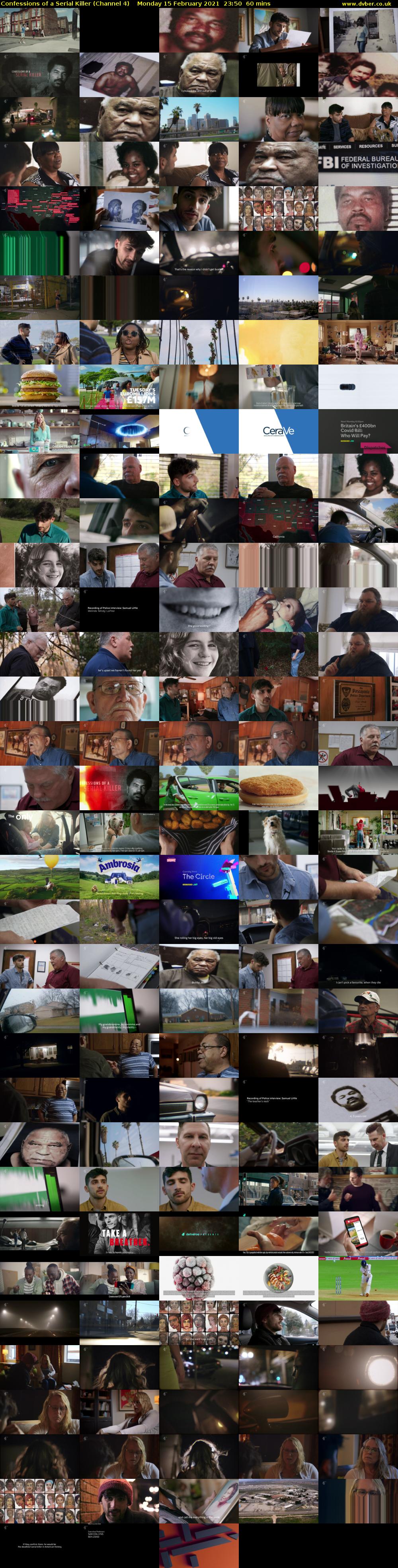 Confessions of a Serial Killer (Channel 4) Monday 15 February 2021 23:50 - 00:50