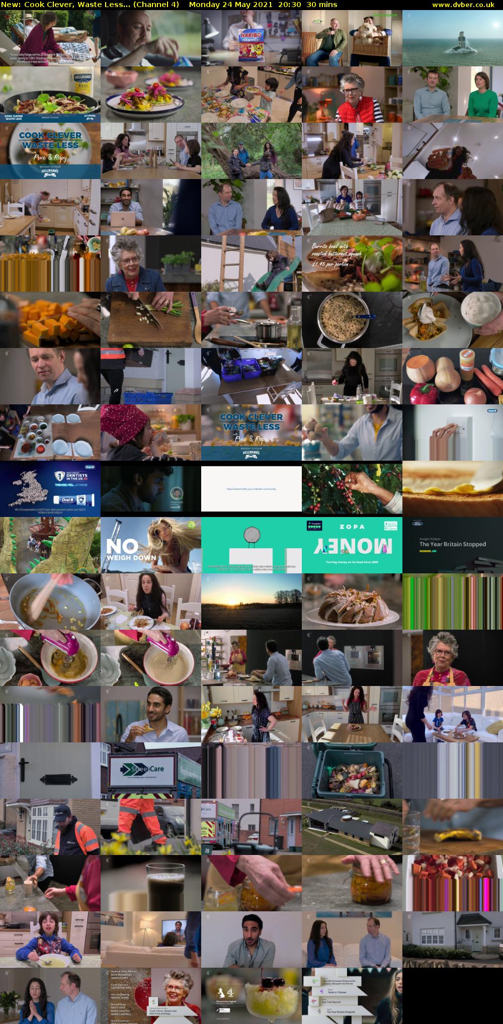 Cook Clever, Waste Less... (Channel 4) Monday 24 May 2021 20:30 - 21:00