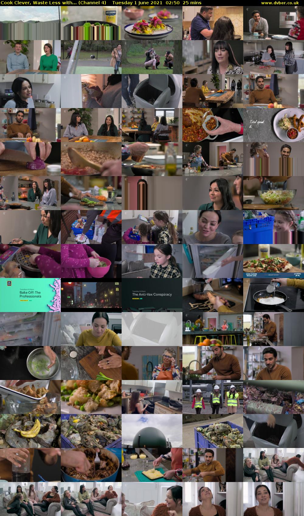 Cook Clever, Waste Less with... (Channel 4) Tuesday 1 June 2021 02:50 - 03:15