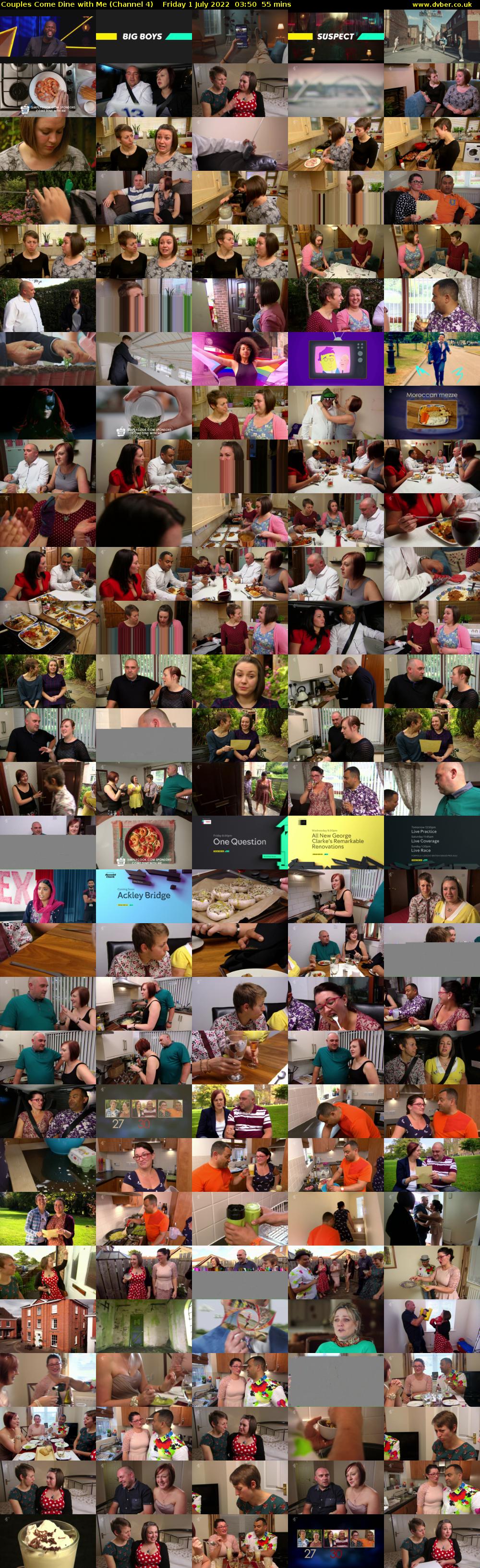 Couples Come Dine with Me (Channel 4) Friday 1 July 2022 03:50 - 04:45