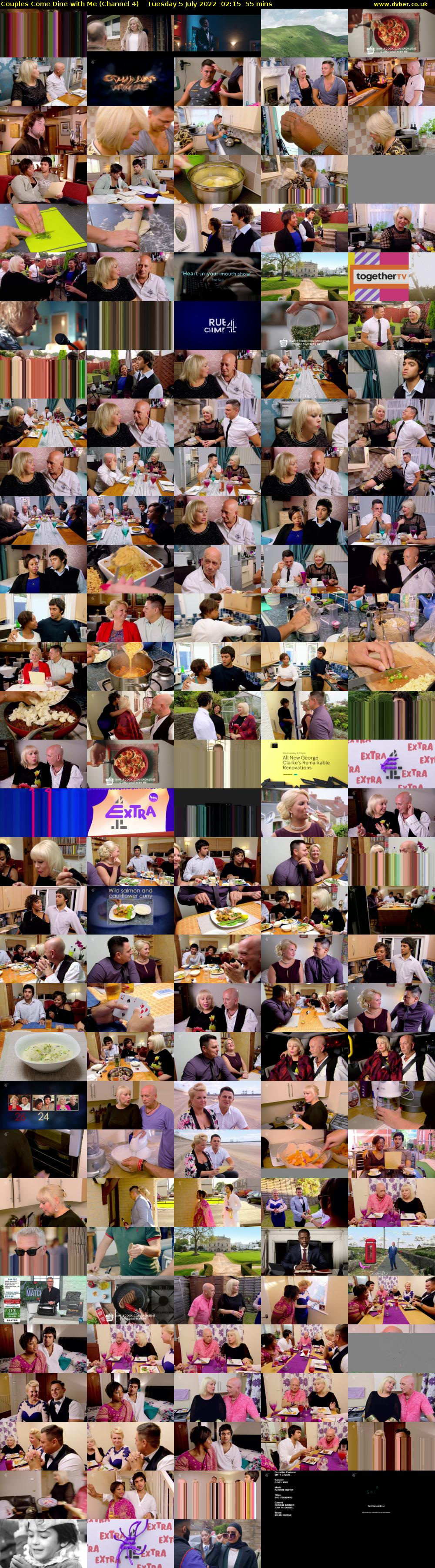 Couples Come Dine with Me (Channel 4) Tuesday 5 July 2022 02:15 - 03:10