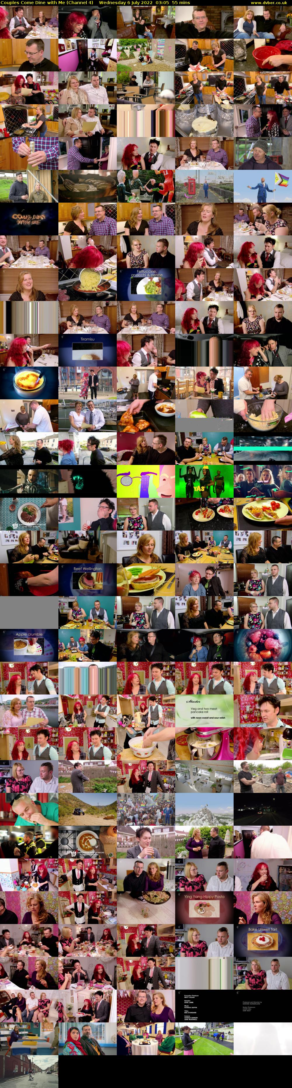 Couples Come Dine with Me (Channel 4) Wednesday 6 July 2022 03:05 - 04:00