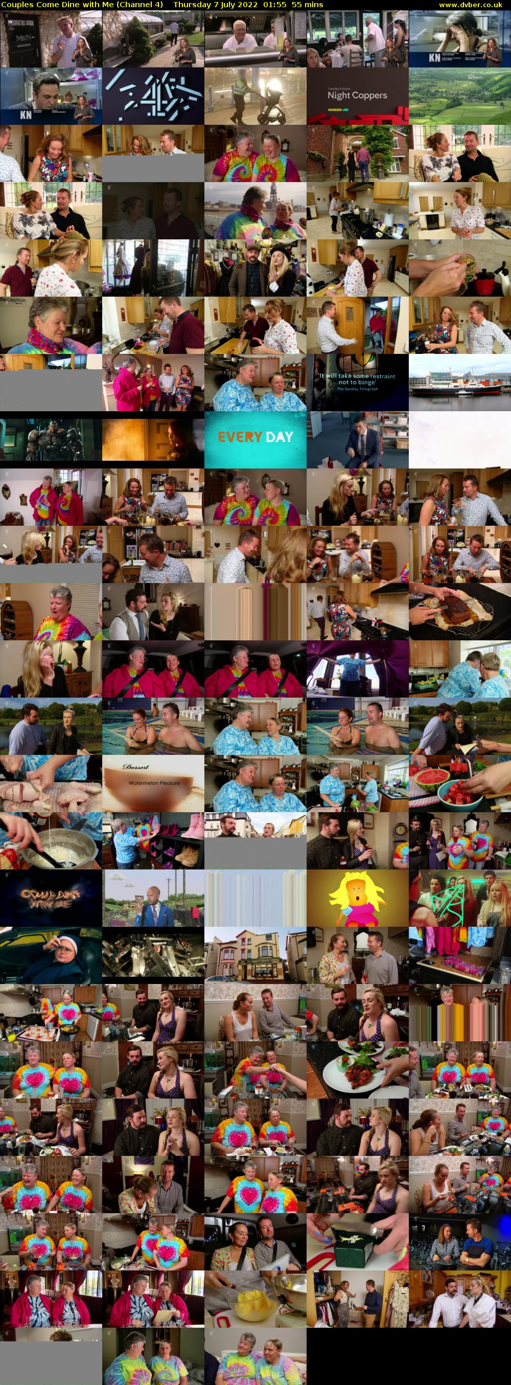 Couples Come Dine with Me (Channel 4) Thursday 7 July 2022 01:55 - 02:50
