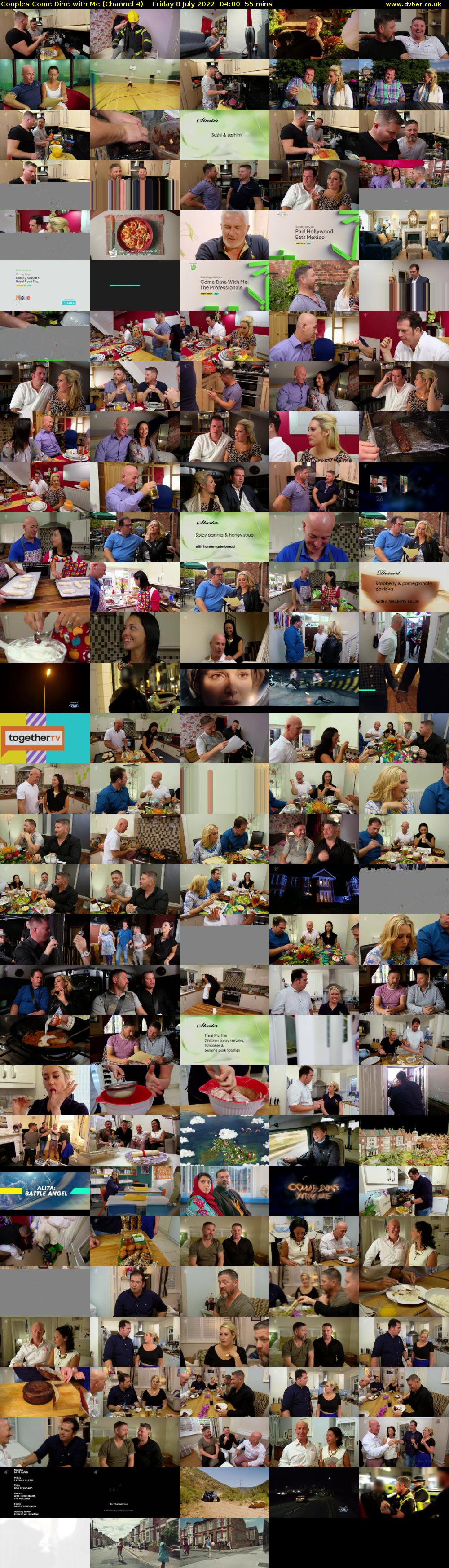 Couples Come Dine with Me (Channel 4) Friday 8 July 2022 04:00 - 04:55