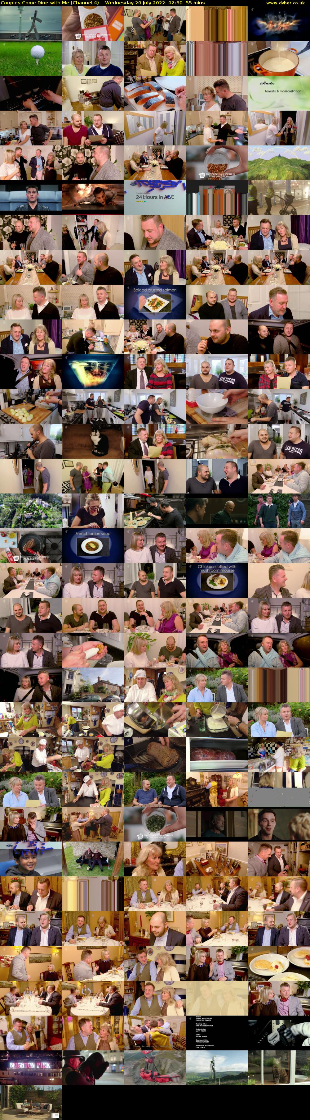 Couples Come Dine with Me (Channel 4) Wednesday 20 July 2022 02:50 - 03:45