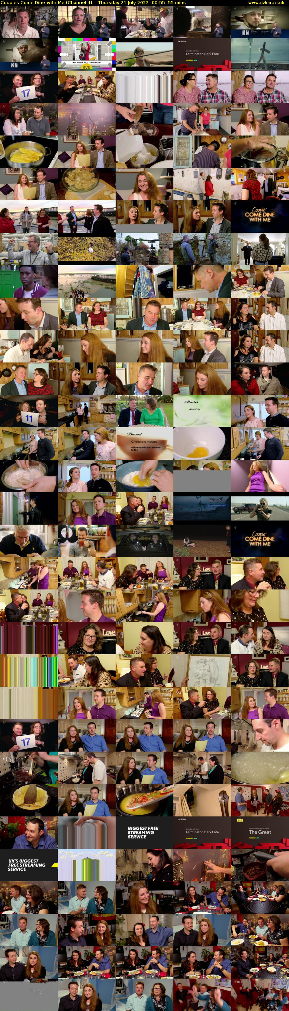 Couples Come Dine with Me (Channel 4) Thursday 21 July 2022 00:55 - 01:50