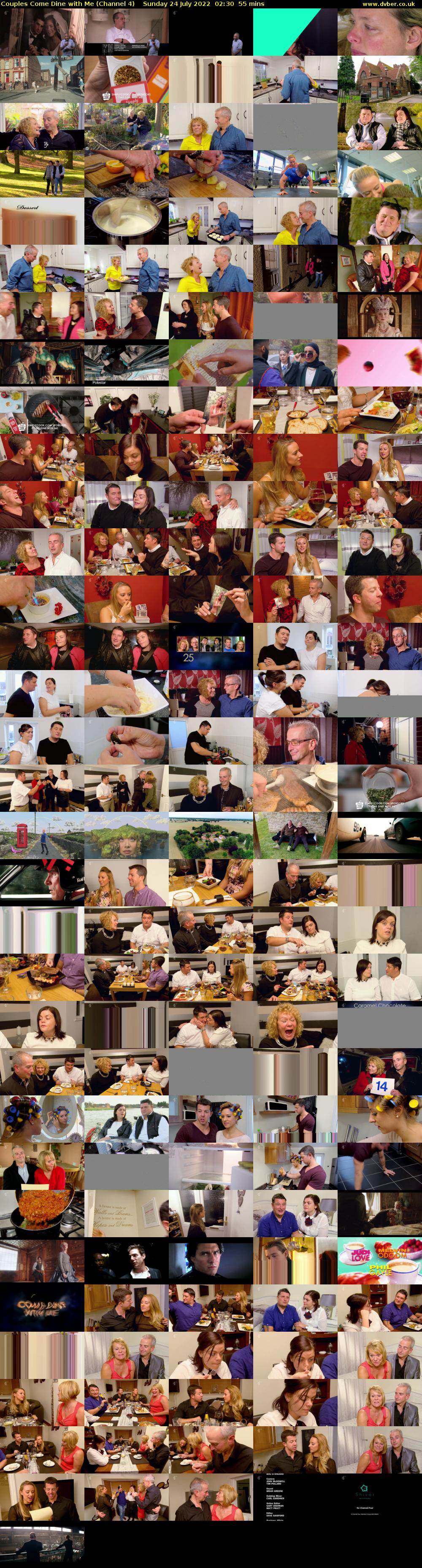 Couples Come Dine with Me (Channel 4) Sunday 24 July 2022 02:30 - 03:25