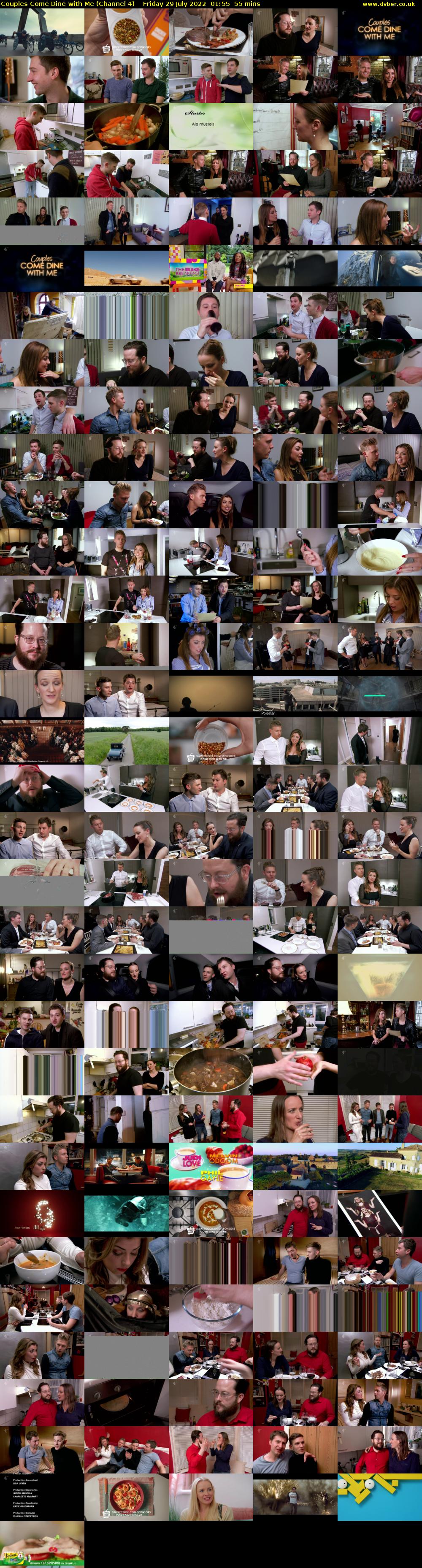 Couples Come Dine with Me (Channel 4) Friday 29 July 2022 01:55 - 02:50