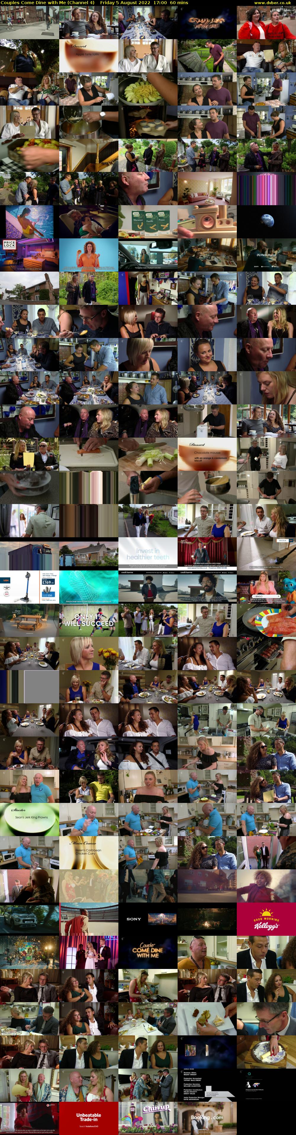 Couples Come Dine with Me (Channel 4) Friday 5 August 2022 17:00 - 18:00