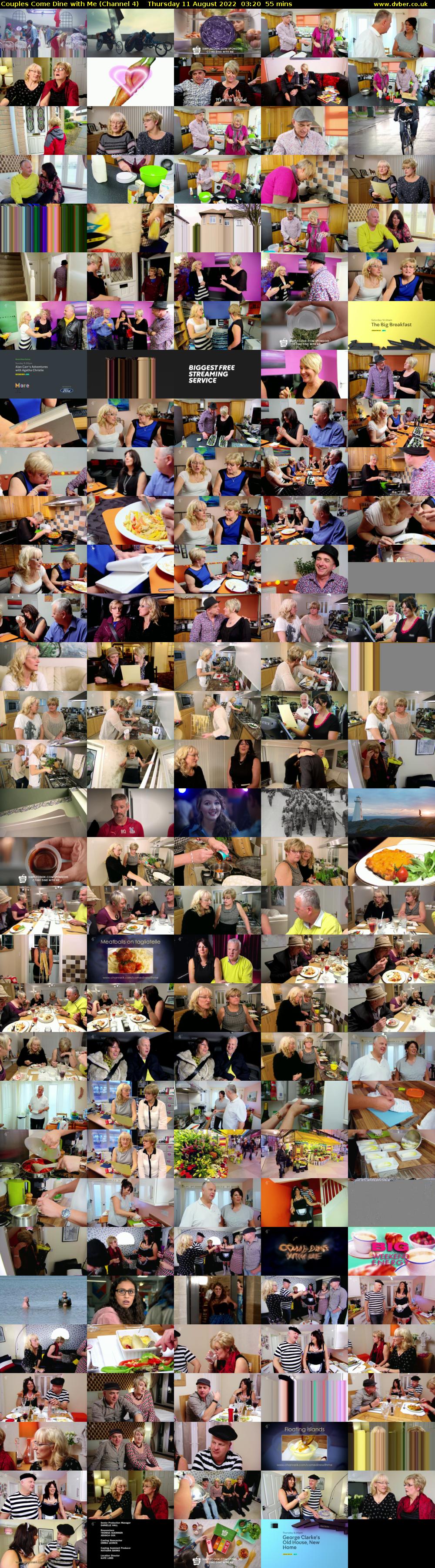 Couples Come Dine with Me (Channel 4) Thursday 11 August 2022 03:20 - 04:15