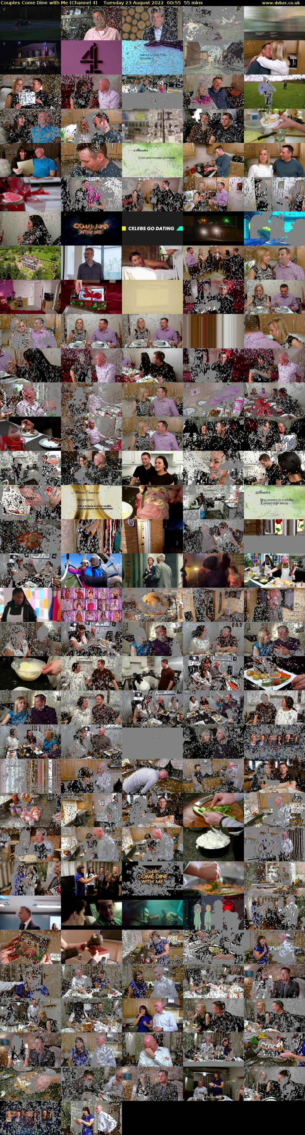 Couples Come Dine with Me (Channel 4) Tuesday 23 August 2022 00:55 - 01:50