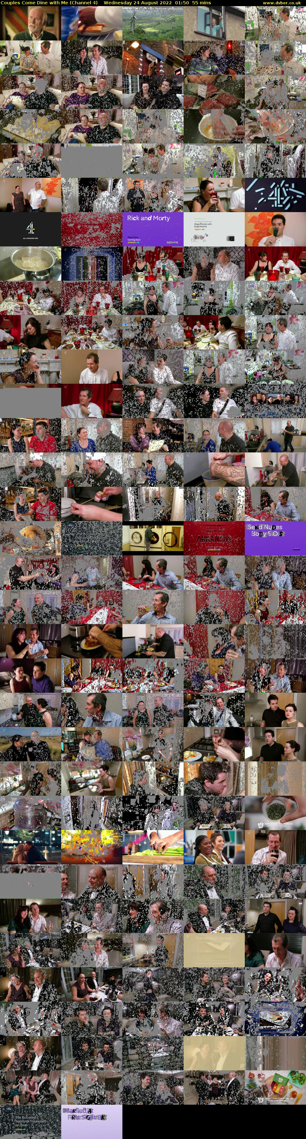 Couples Come Dine with Me (Channel 4) Wednesday 24 August 2022 01:50 - 02:45