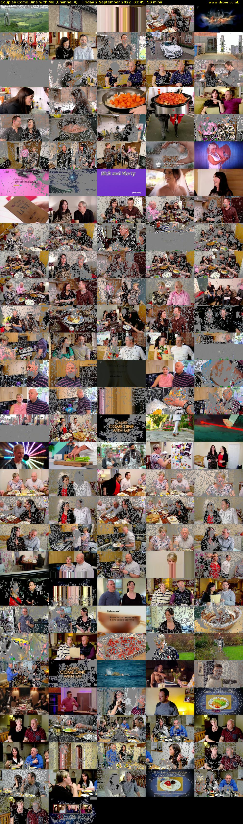 Couples Come Dine with Me (Channel 4) Friday 2 September 2022 03:45 - 04:35