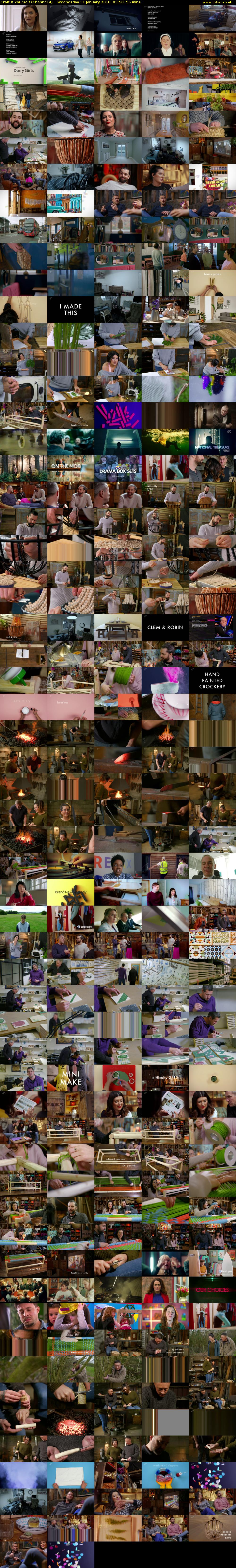 Craft It Yourself (Channel 4) Wednesday 31 January 2018 03:50 - 04:45