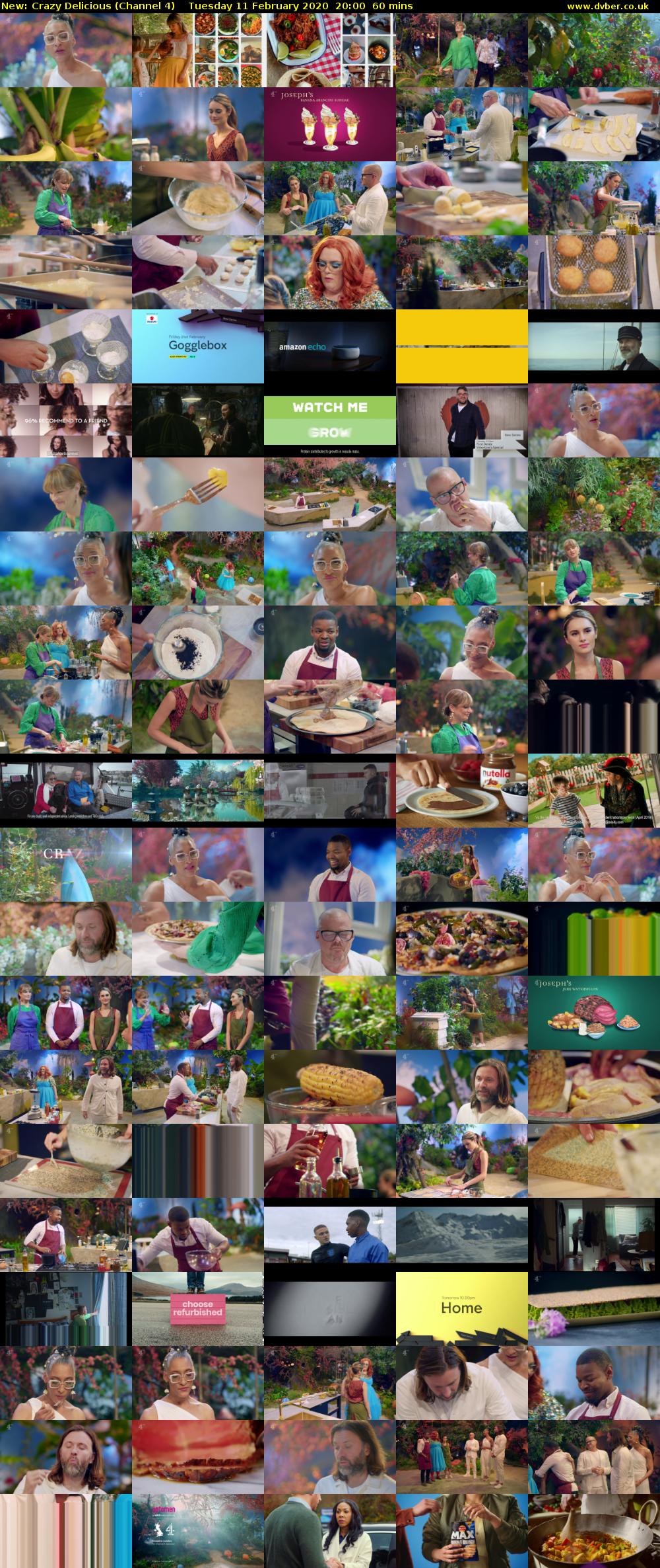 Crazy Delicious (Channel 4) Tuesday 11 February 2020 20:00 - 21:00