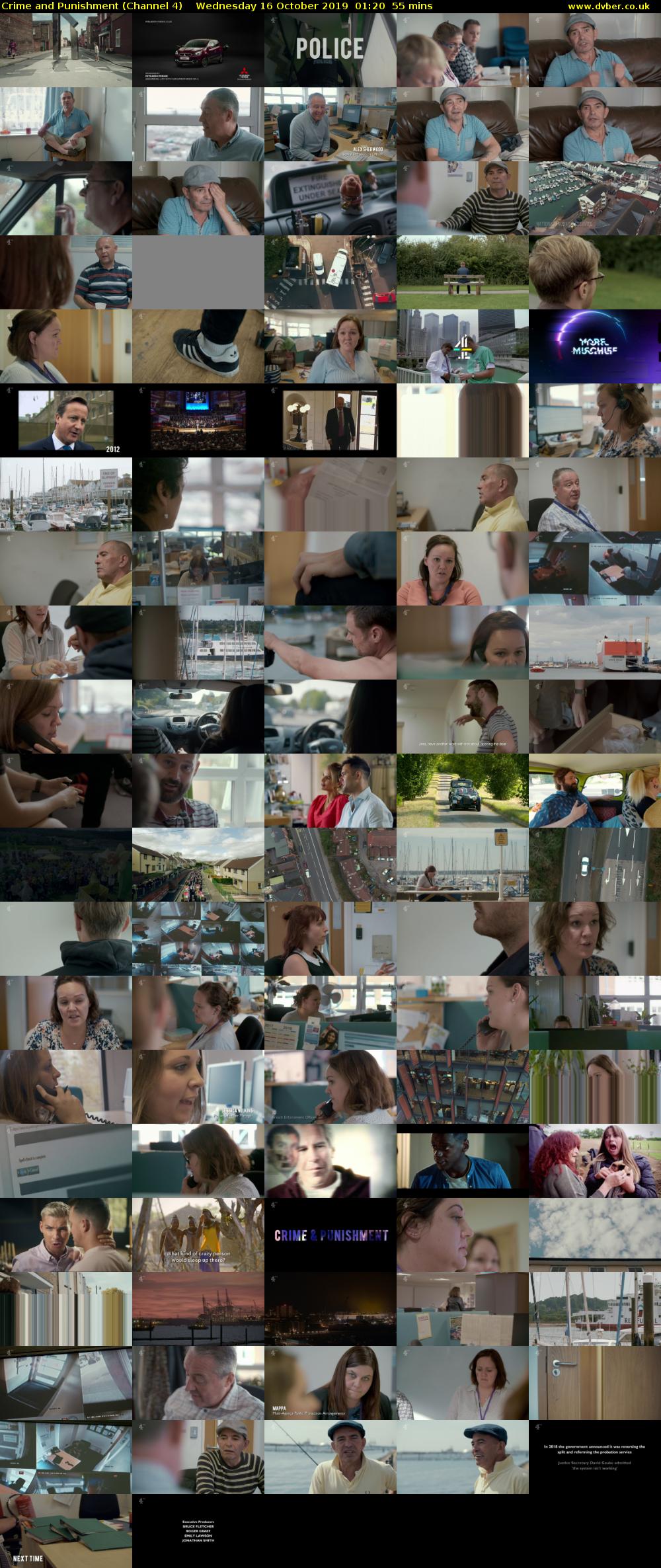 Crime and Punishment (Channel 4) Wednesday 16 October 2019 01:20 - 02:15