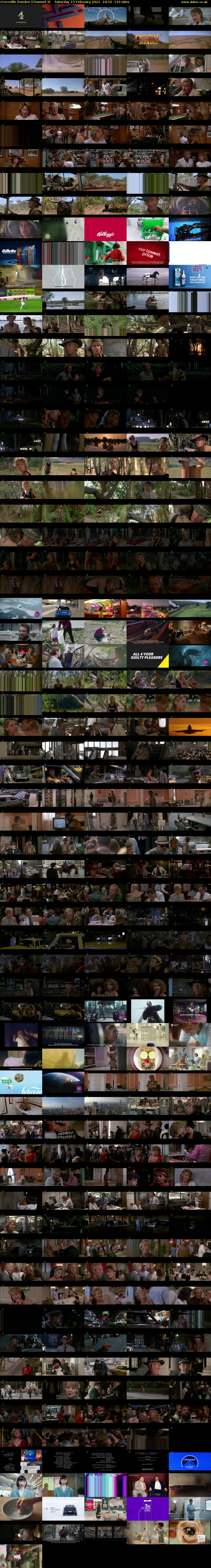 Crocodile Dundee (Channel 4) Saturday 13 February 2021 19:10 - 21:00