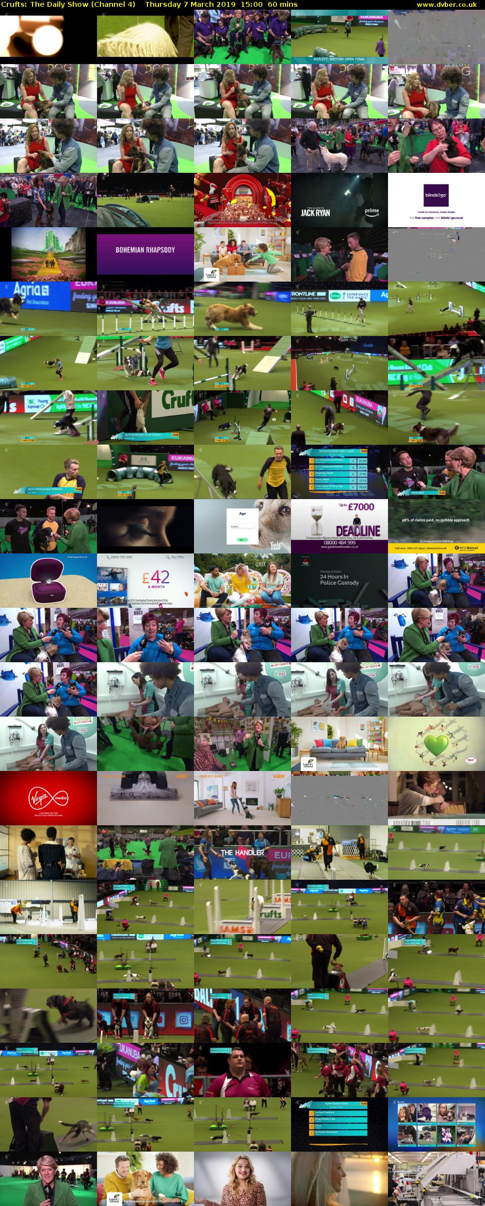 Crufts: The Daily Show (Channel 4) Thursday 7 March 2019 15:00 - 16:00