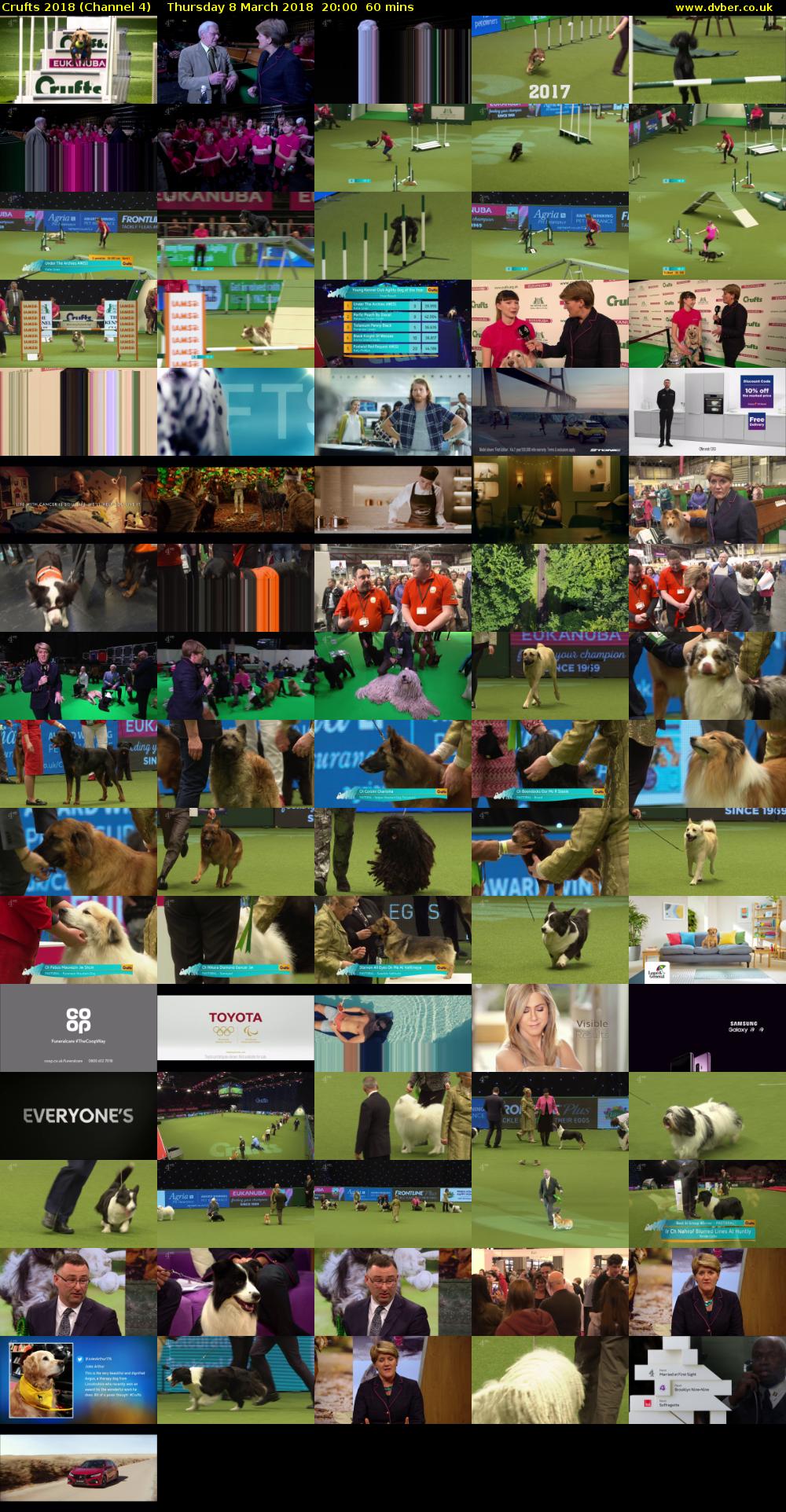 Crufts 2018 (Channel 4) Thursday 8 March 2018 20:00 - 21:00