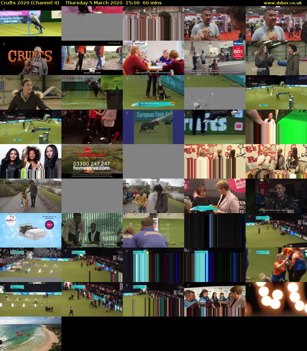 Crufts 2020 (Channel 4) Thursday 5 March 2020 15:00 - 16:00
