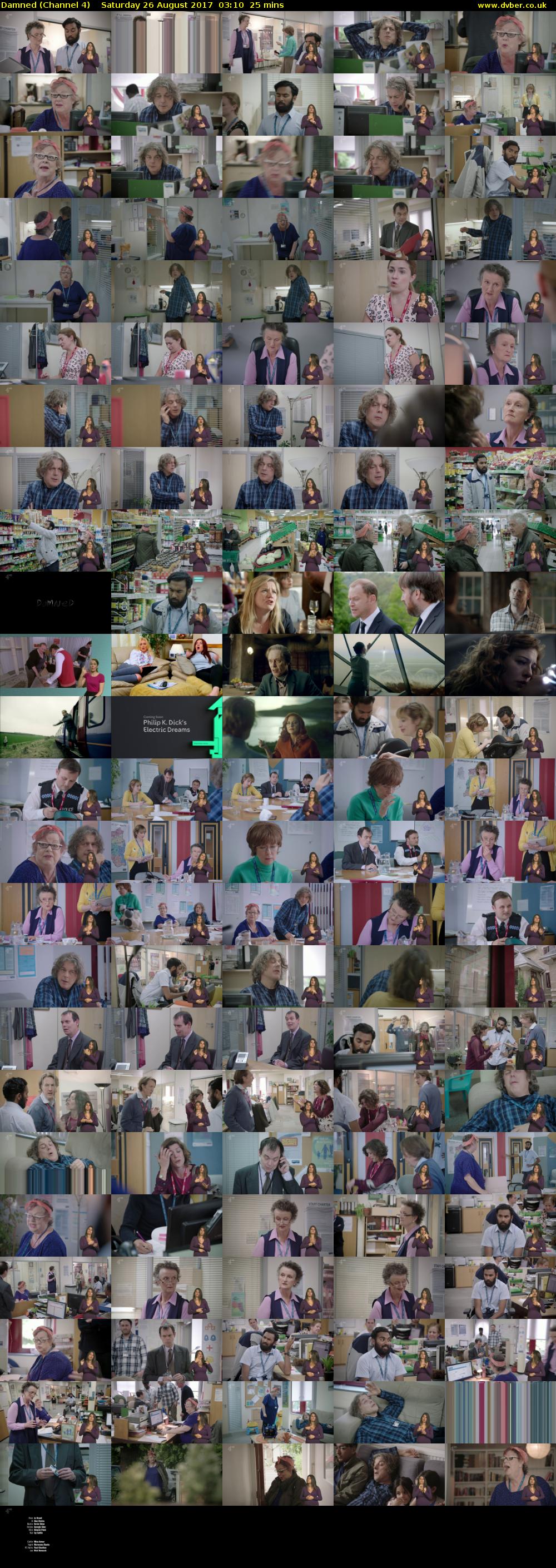 Damned (Channel 4) Saturday 26 August 2017 03:10 - 03:35