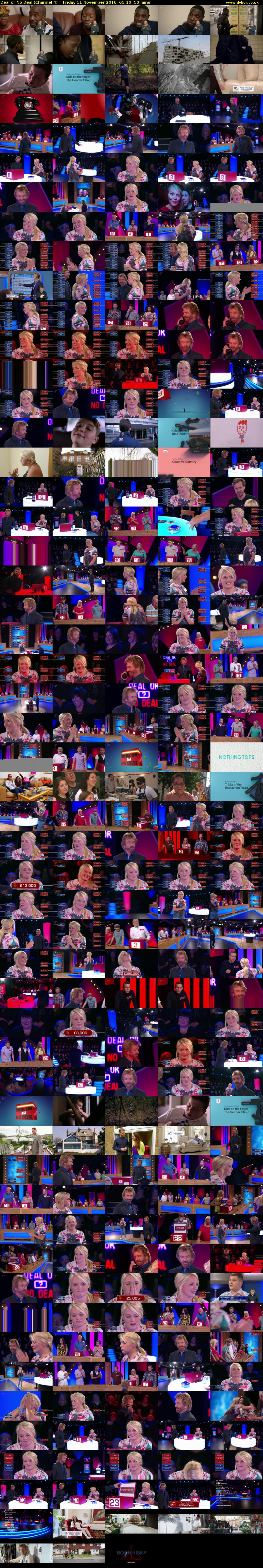 Deal or No Deal (Channel 4) Friday 11 November 2016 05:10 - 06:00