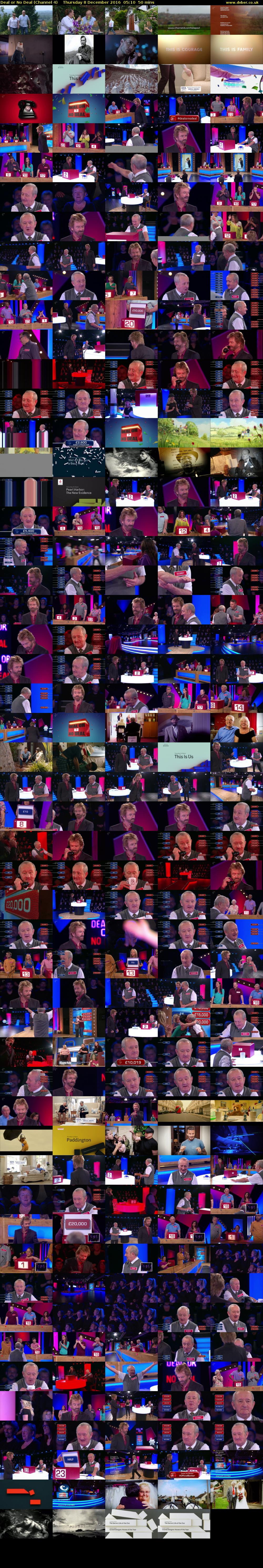 Deal or No Deal (Channel 4) Thursday 8 December 2016 05:10 - 06:00