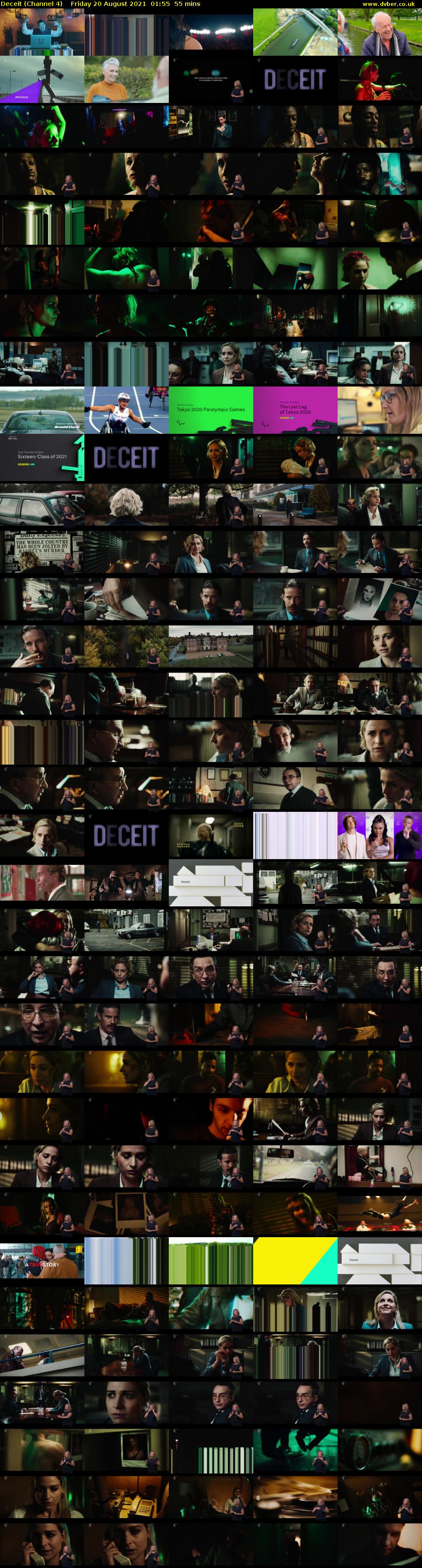 Deceit (Channel 4) Friday 20 August 2021 01:55 - 02:50