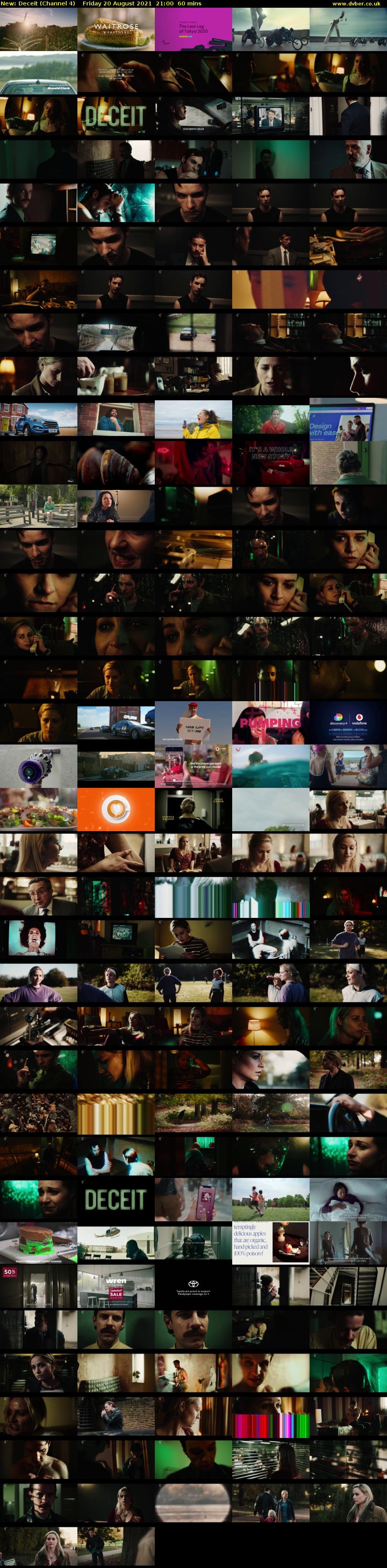 Deceit (Channel 4) Friday 20 August 2021 21:00 - 22:00