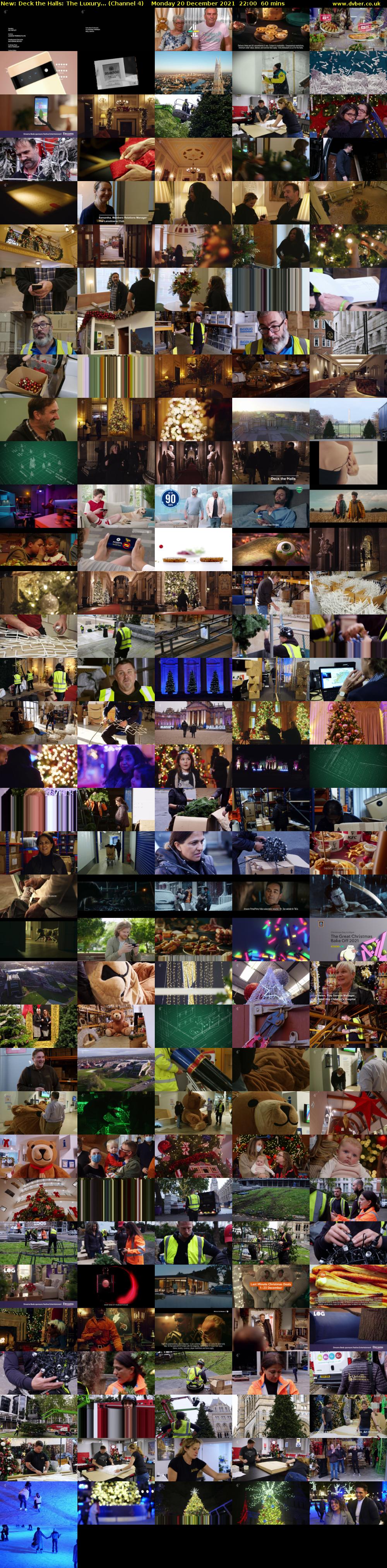 Deck the Halls: The Luxury... (Channel 4) Monday 20 December 2021 22:00 - 23:00