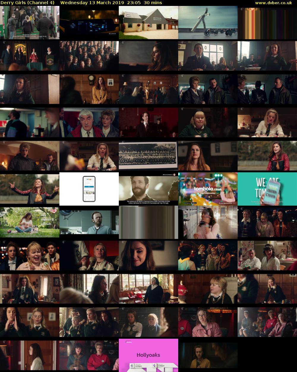 Derry Girls (Channel 4) Wednesday 13 March 2019 23:05 - 23:35