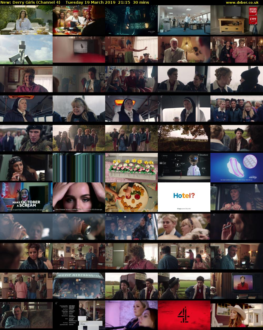 Derry Girls (Channel 4) Tuesday 19 March 2019 21:15 - 21:45