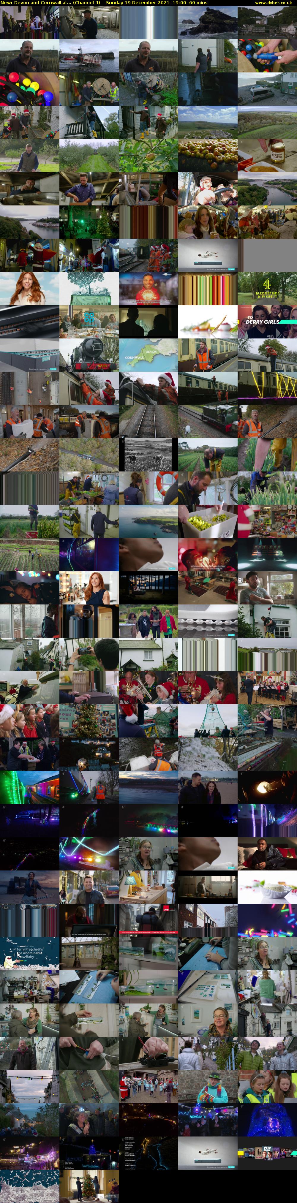 Devon and Cornwall at... (Channel 4) Sunday 19 December 2021 19:00 - 20:00