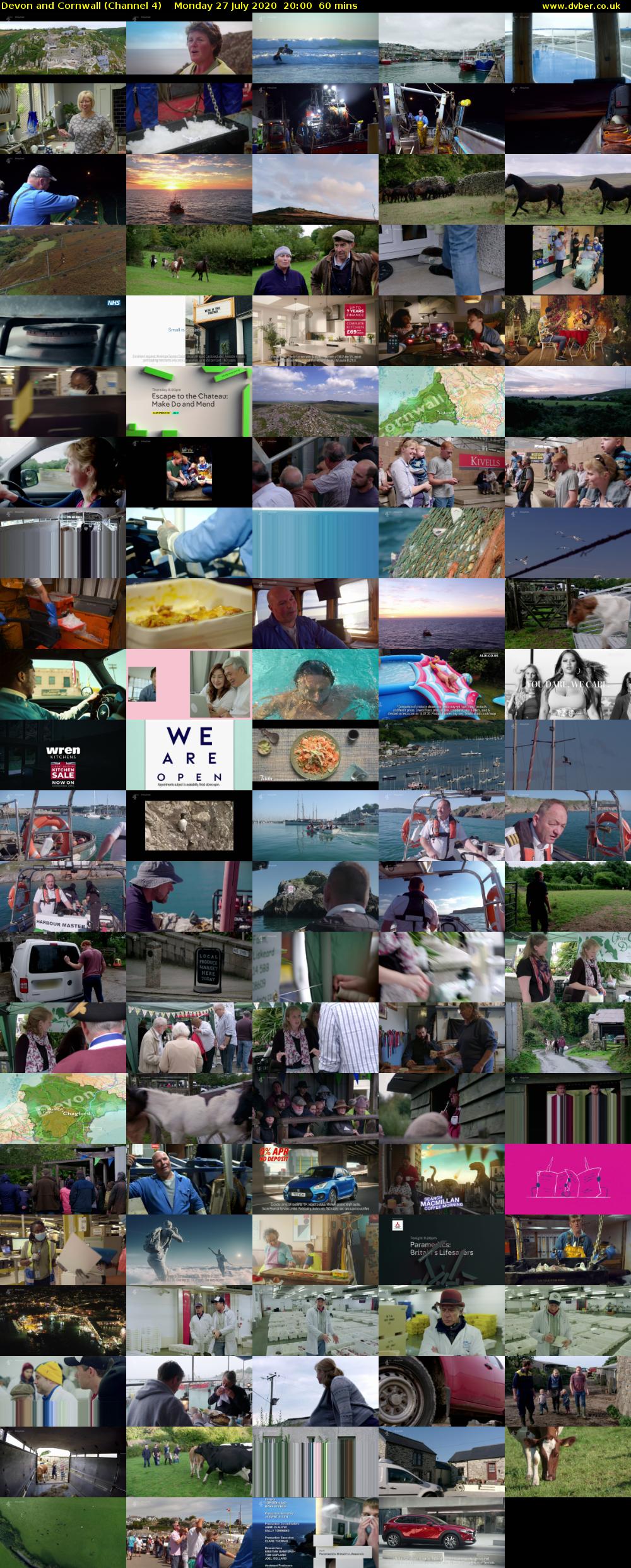 Devon and Cornwall (Channel 4) Monday 27 July 2020 20:00 - 21:00