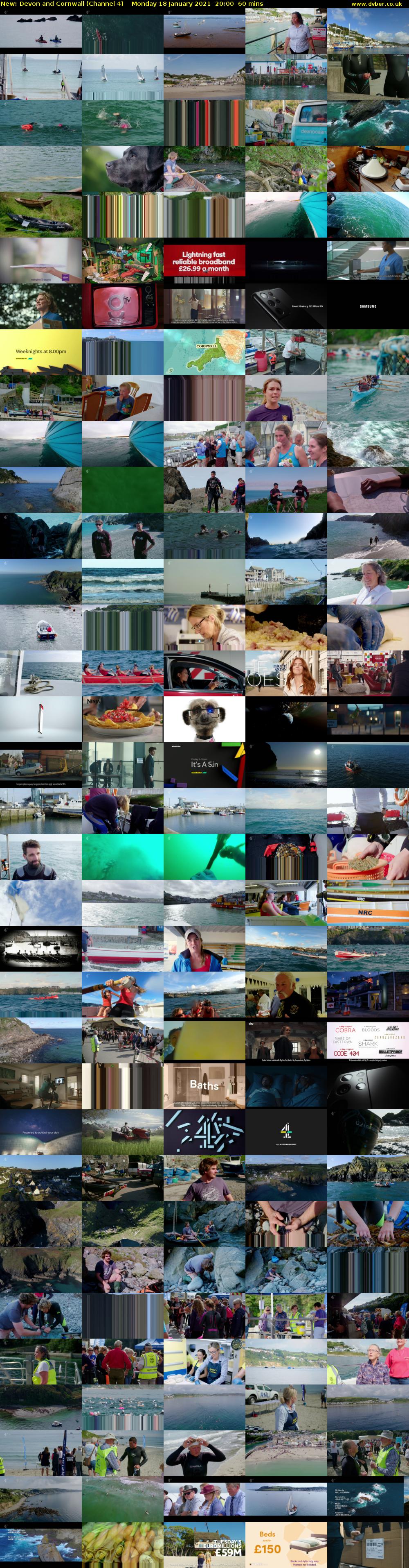 Devon and Cornwall (Channel 4) Monday 18 January 2021 20:00 - 21:00