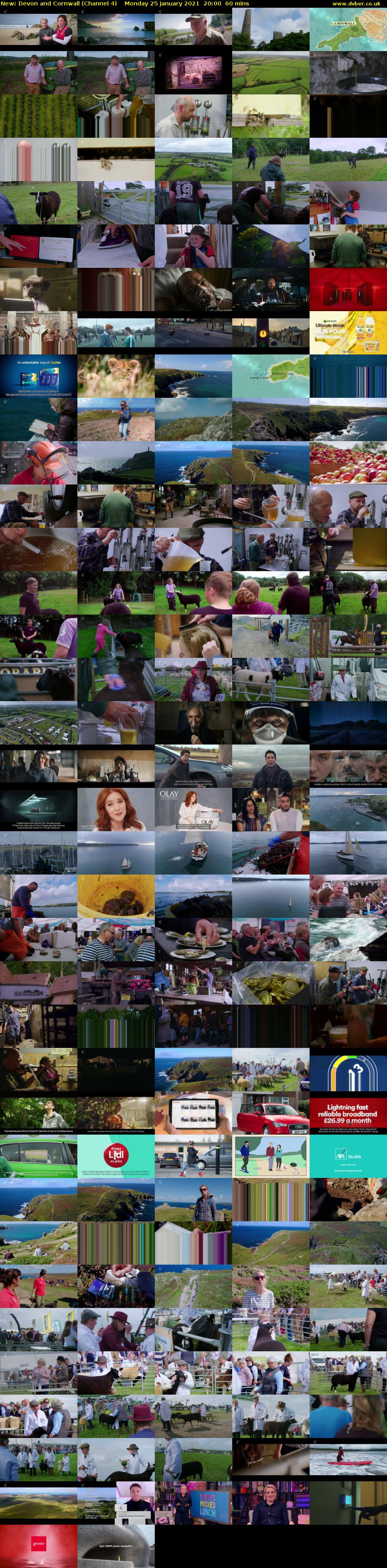 Devon and Cornwall (Channel 4) Monday 25 January 2021 20:00 - 21:00