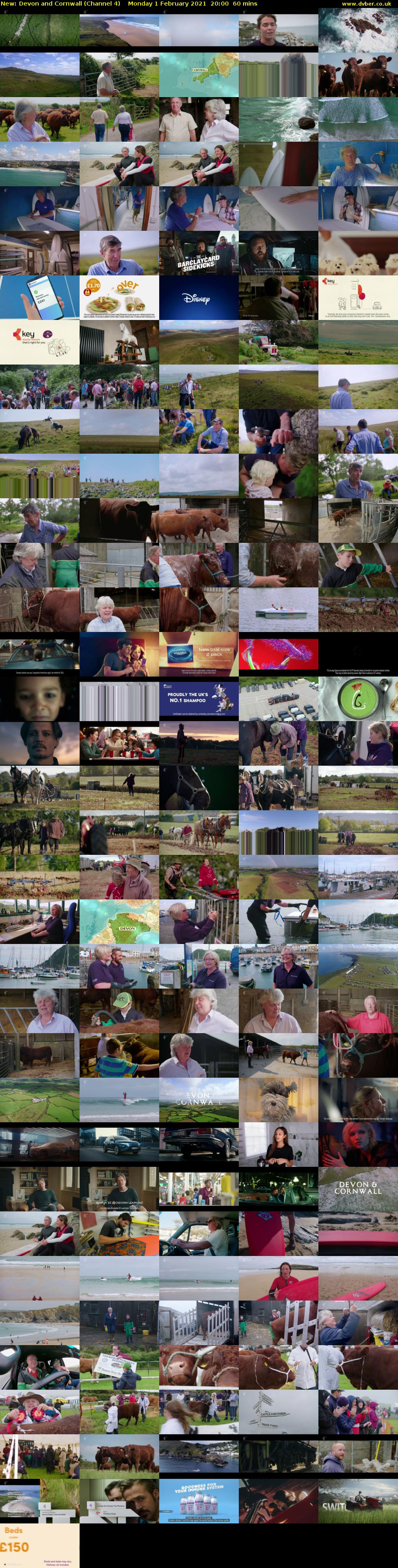 Devon and Cornwall (Channel 4) Monday 1 February 2021 20:00 - 21:00
