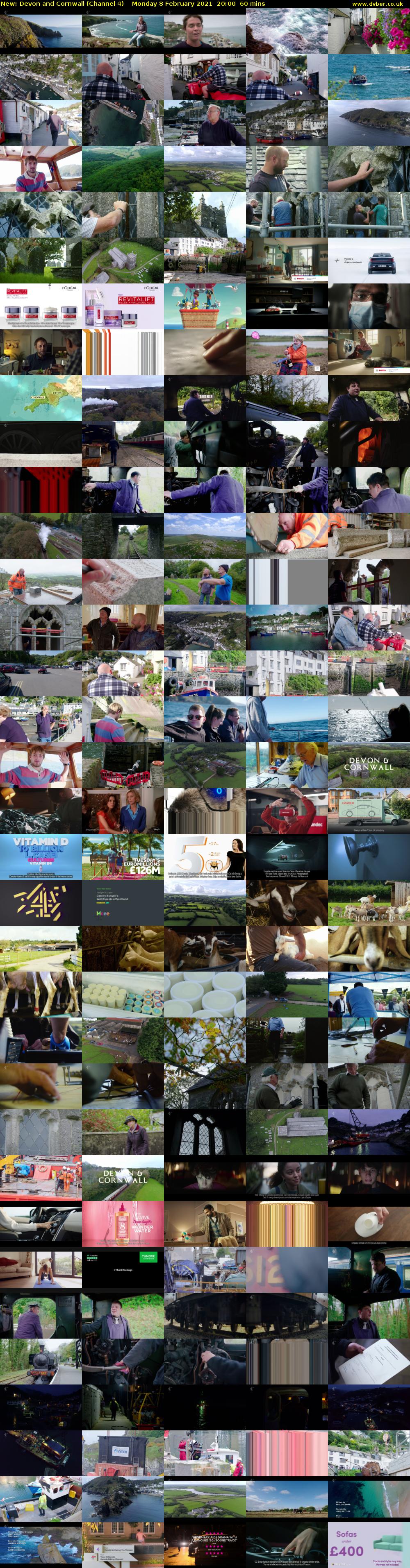 Devon and Cornwall (Channel 4) Monday 8 February 2021 20:00 - 21:00