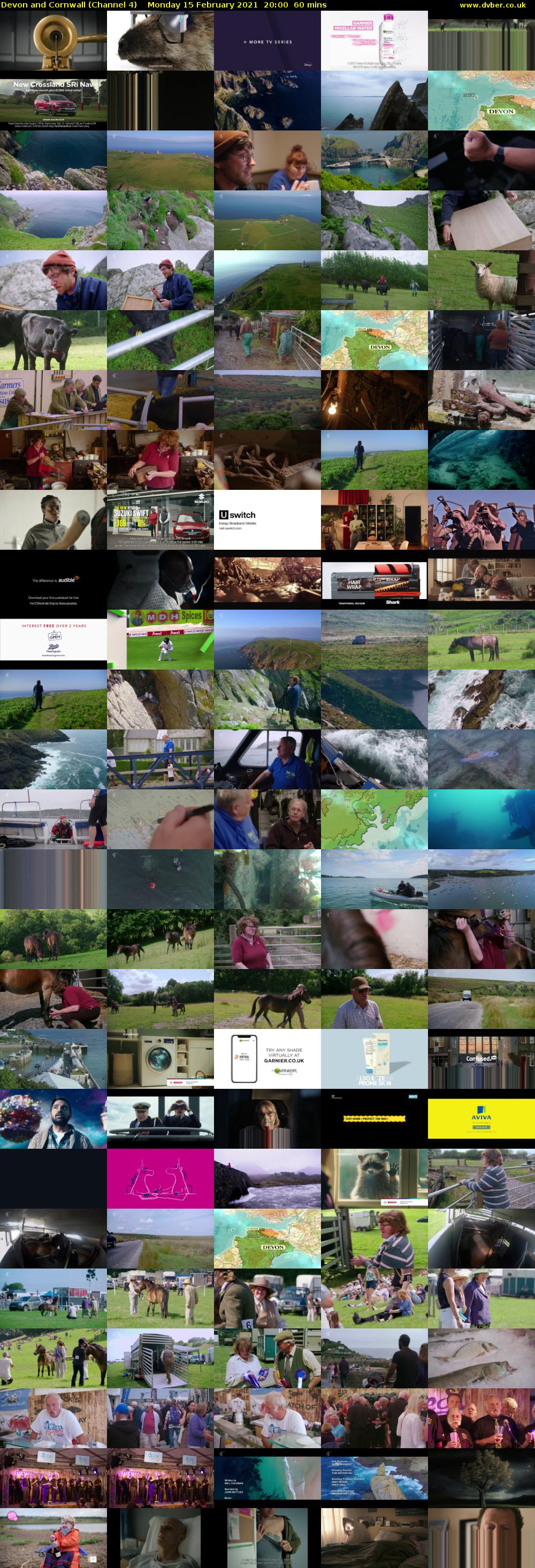 Devon and Cornwall (Channel 4) Monday 15 February 2021 20:00 - 21:00
