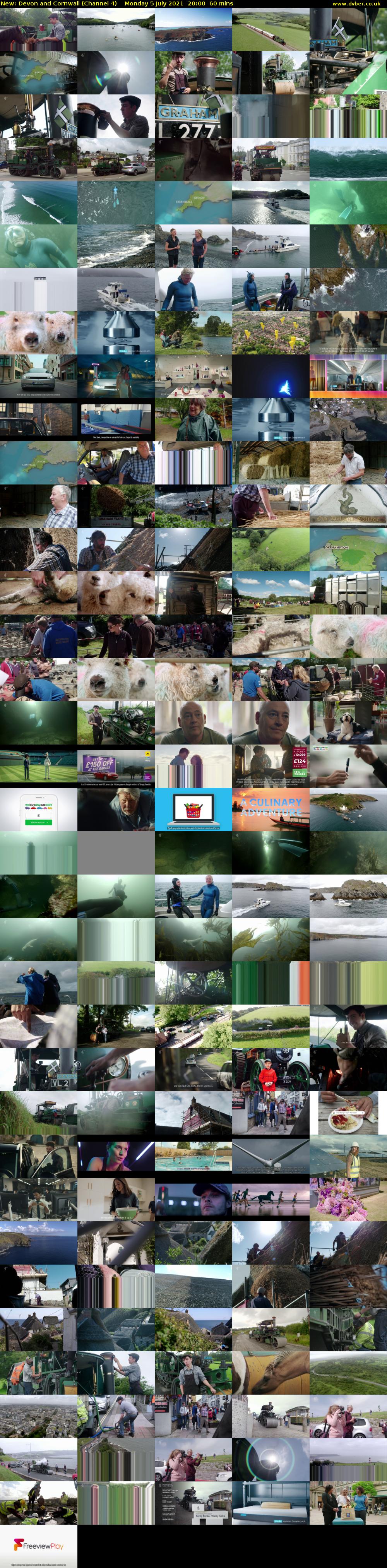Devon and Cornwall (Channel 4) Monday 5 July 2021 20:00 - 21:00