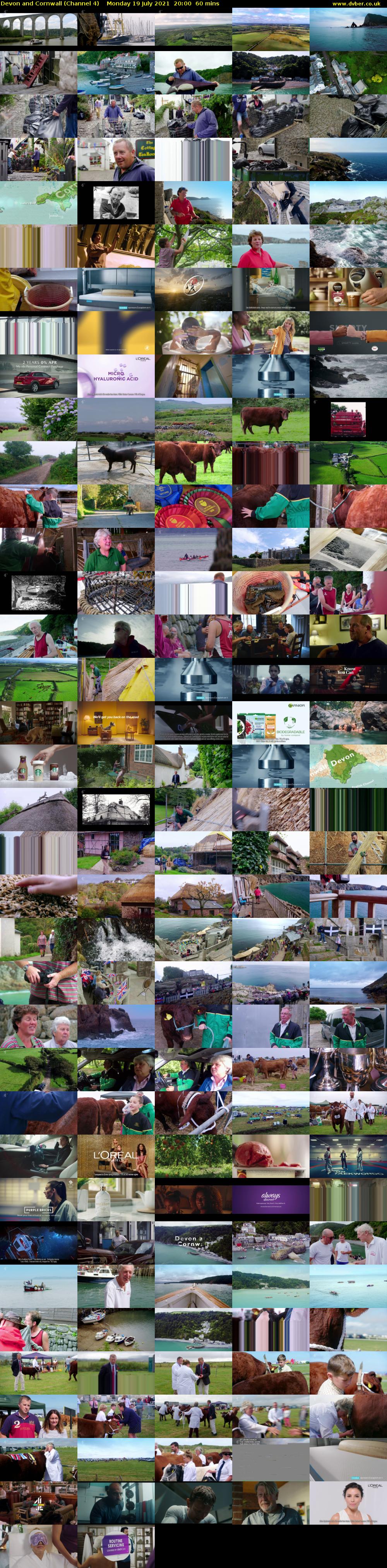 Devon and Cornwall (Channel 4) Monday 19 July 2021 20:00 - 21:00