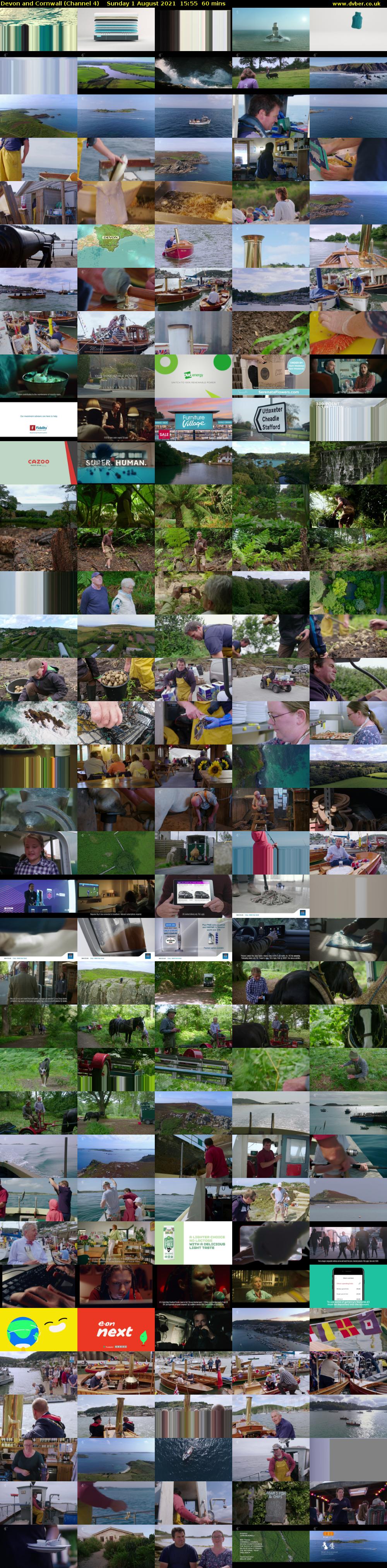 Devon and Cornwall (Channel 4) Sunday 1 August 2021 15:55 - 16:55