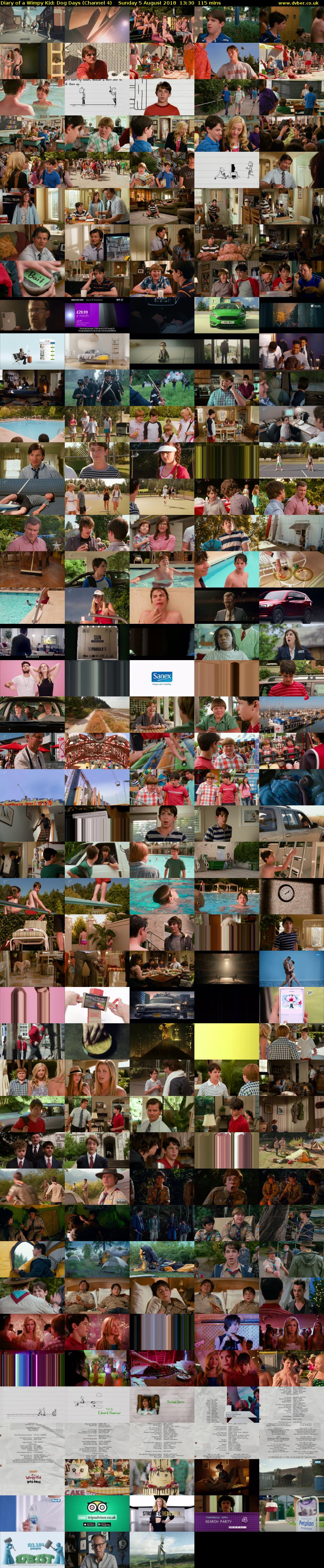 Diary of a Wimpy Kid: Dog Days (Channel 4) Sunday 5 August 2018 13:30 - 15:25