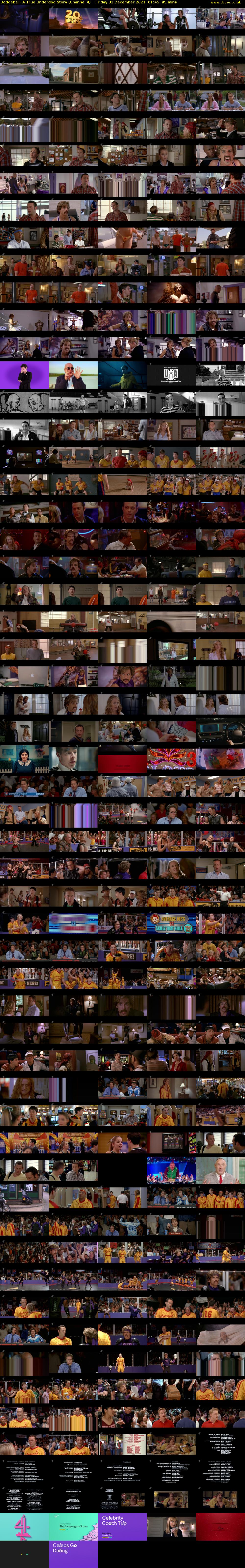 Dodgeball: A True Underdog Story (Channel 4) Friday 31 December 2021 01:45 - 03:20