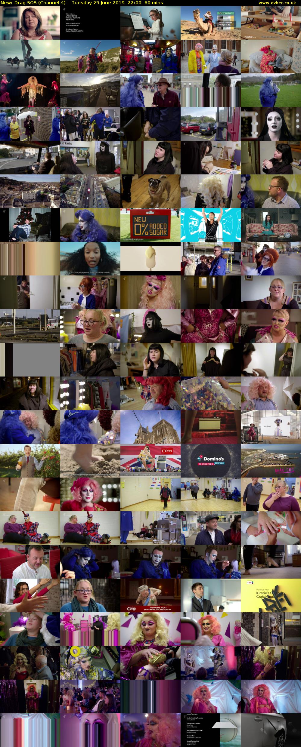 Drag SOS (Channel 4) Tuesday 25 June 2019 22:00 - 23:00