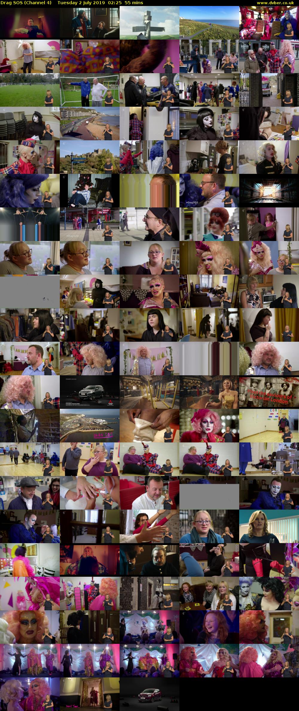 Drag SOS (Channel 4) Tuesday 2 July 2019 02:25 - 03:20